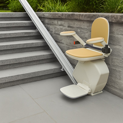 Außen-Treppenlift für Eingänge & Gartenanlagen